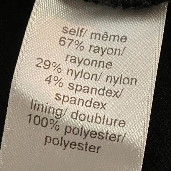 Mauirces, EUC, Little Black Dress, A Line, Scalloped V Neck, Empire Waist, Med - Picture 12 of 13